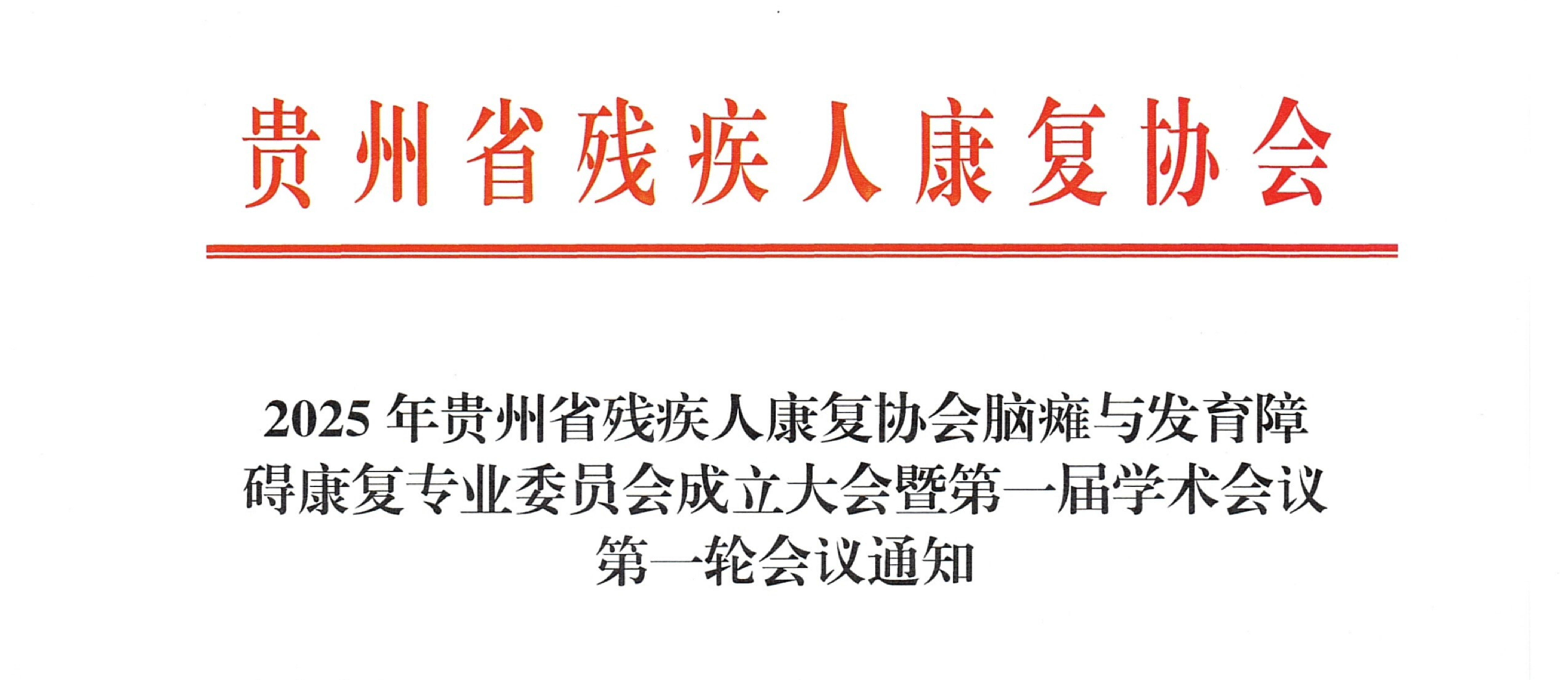 羽豐醫(yī)療誠邀丨2025年貴州省殘疾人康復(fù)協(xié)會腦癱與發(fā)育障礙康復(fù)專業(yè)委員會成立大會暨第一屆學術(shù)會議